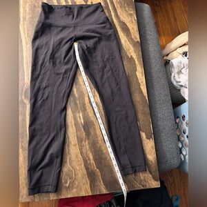 lululemon athletica wunder train black legging - 25” - women’s leggings